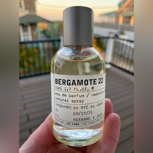 Le Labo BERGAMOTE 22
eau de parfum 50ml. Hardly used.